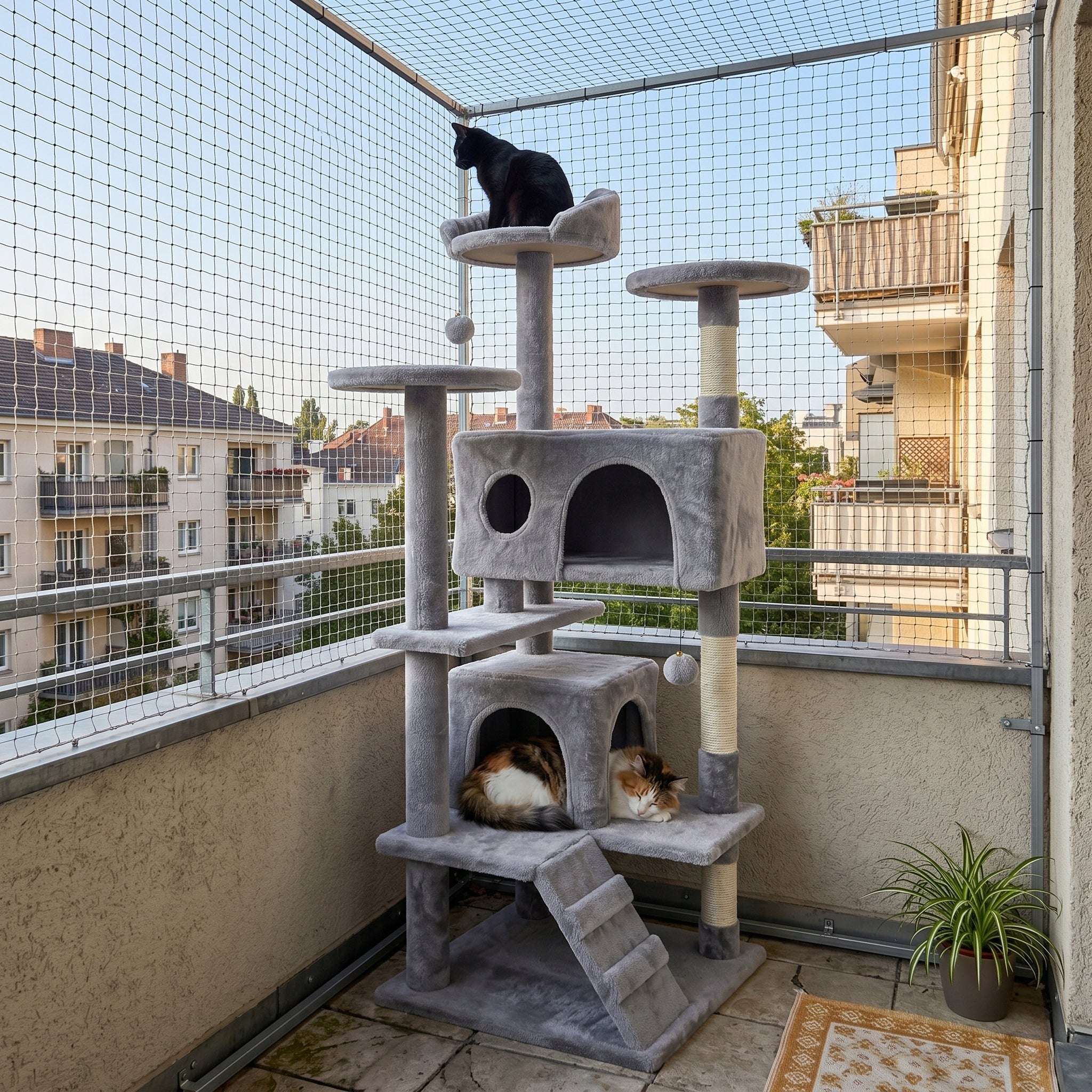 CAT SCRATCHER BED COTTAGE POST TOWER SCRATCHING TOY LARGE HIGH Trade name DRAPAK DLA KOTA LEGOWISKO DOMEK SŁUPEK WIEŻA DRAPANIA ZABAWKA DUŻY WYSOKI