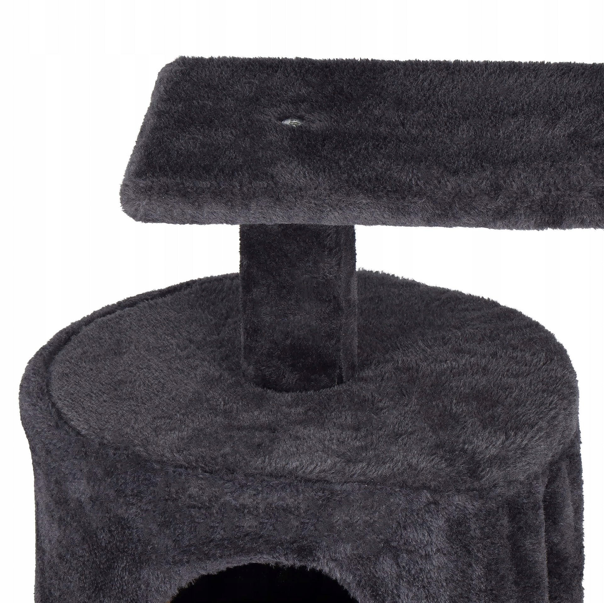 CAT SCRATCHER BED LARGE COTTAGE toy POST SISAL BOOTH 4 LEVELS Color gray