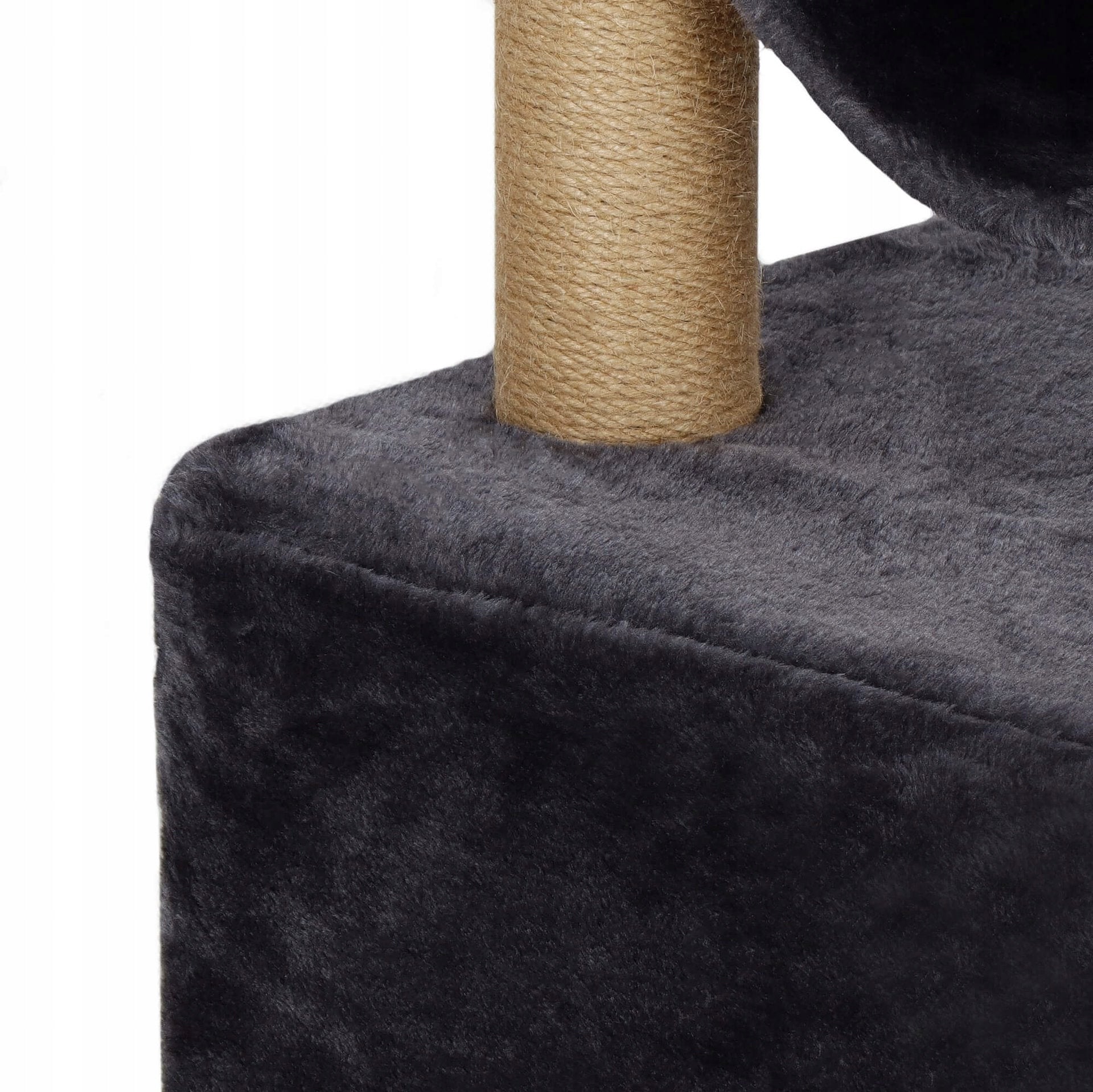 CAT SCRATCHER BED LARGE COTTAGE toy POST SIZAL BOOTH 5 LEVELS Height (cm) 61 - 100 cm