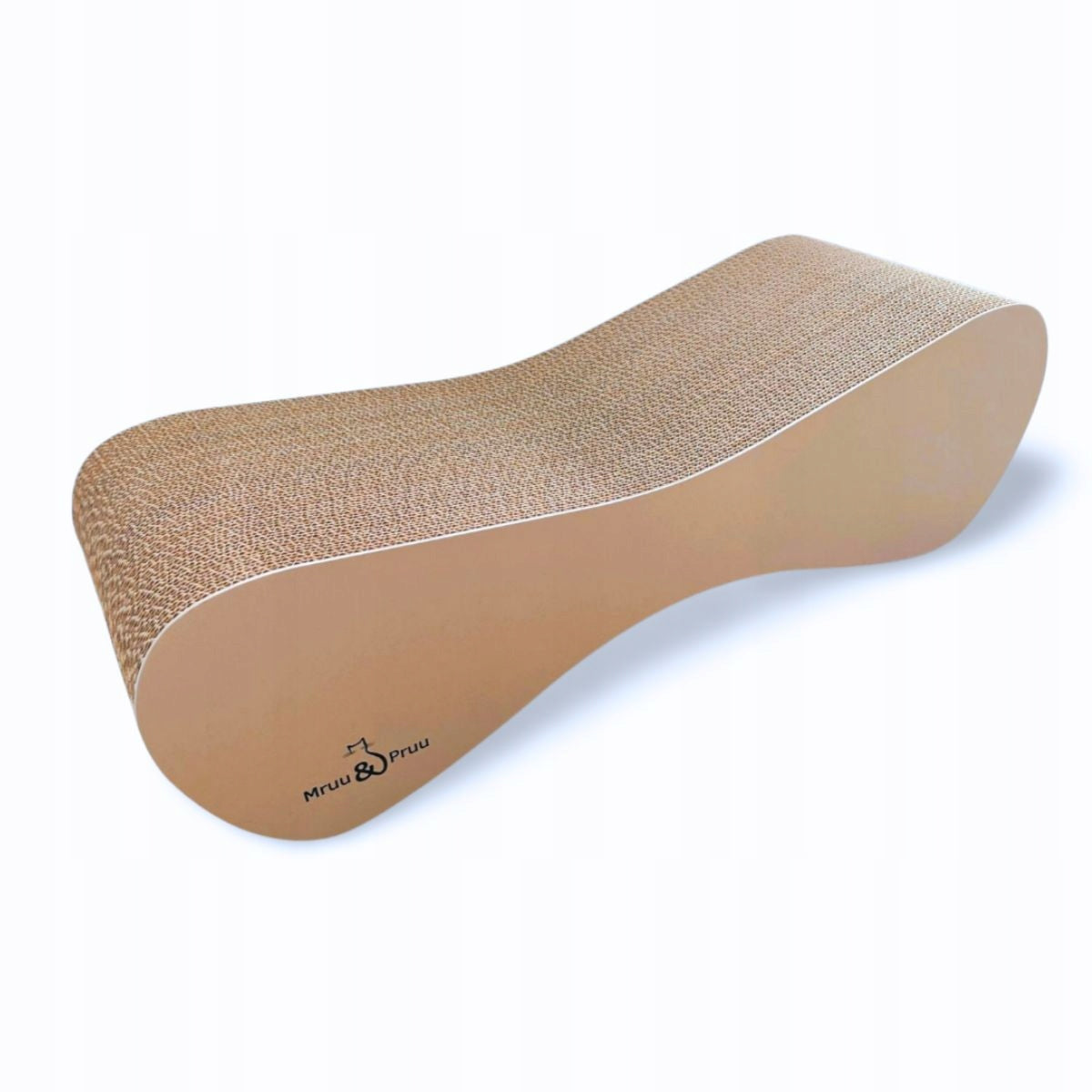 CAT SCRATCHER CARDBOARD LARGE 70x23x24 cm Mruu&Pruu Height (cm) up to 60 cm