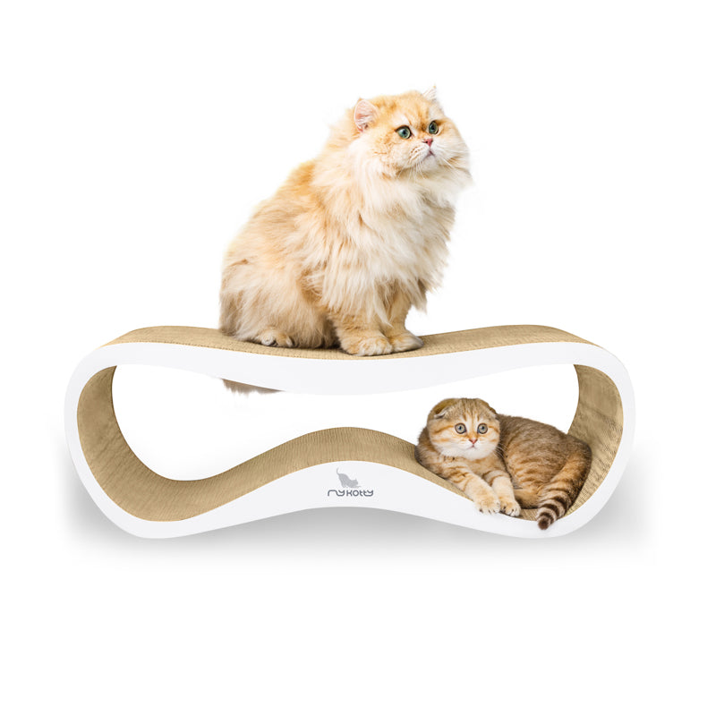 CAT SCRATCHER CARDBOARD LARGE BED 75x26x25 cm MYKOTTY