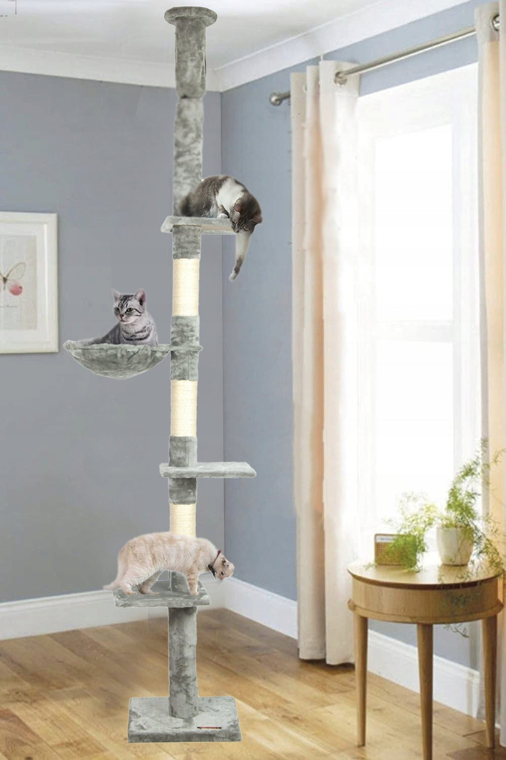 CAT SCRATCHER CEILING BASKET BED 238-258 cm Manufacturer code 794712360506