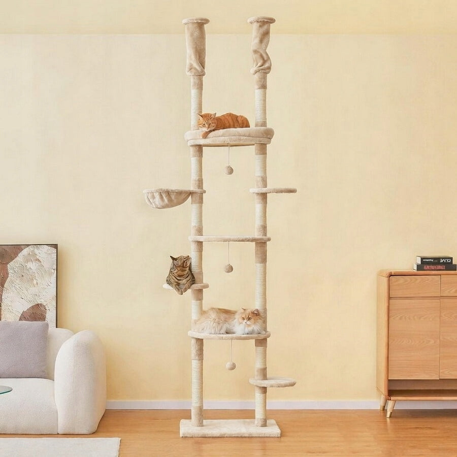 CAT SCRATCHER CEILING BASKET BED 238-258 cm
