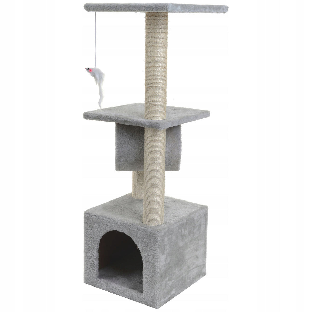CAT SCRATCHER COTTAGE BED SCRATCHING POST TOY TOWER SISAL 92cm Manufacturer code brak