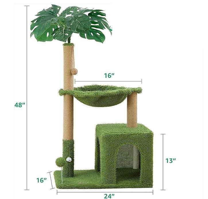 CAT SCRATCHER HOUSE BED SCRATCHING POST TOY 51F Manufacturer code Cat Tree