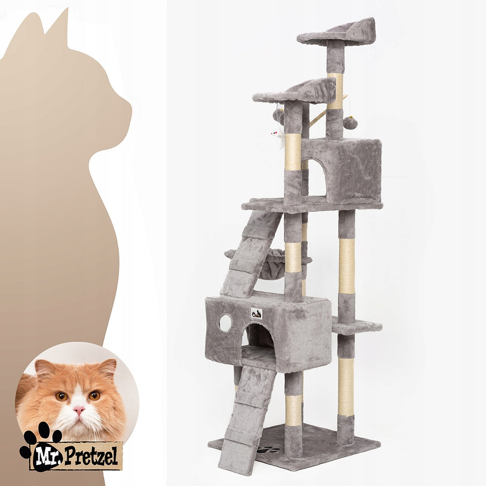 CAT SCRATCHER - Mr. Pretzel Lynx 170 cm HIGH STABLE CAT TOWER Manufacturer code MP-4517