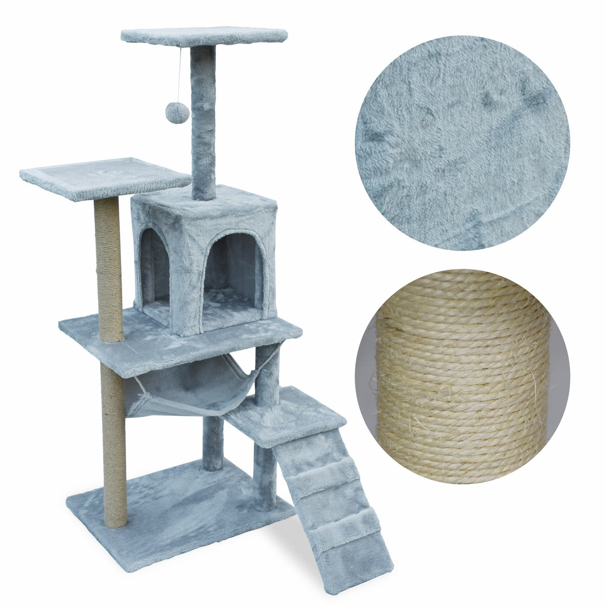 CAT SCRATCHER TOWER BED COTTAGE 5 LEVELS MEDAS PRO Packaging status original