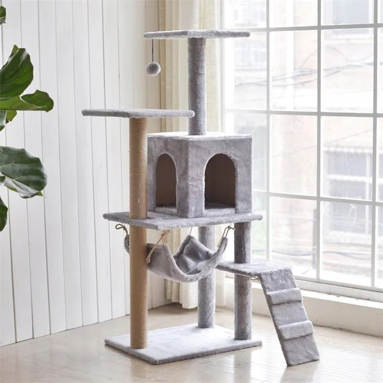 CAT SCRATCHER TOWER BED COTTAGE 5 LEVELS Packaging status original