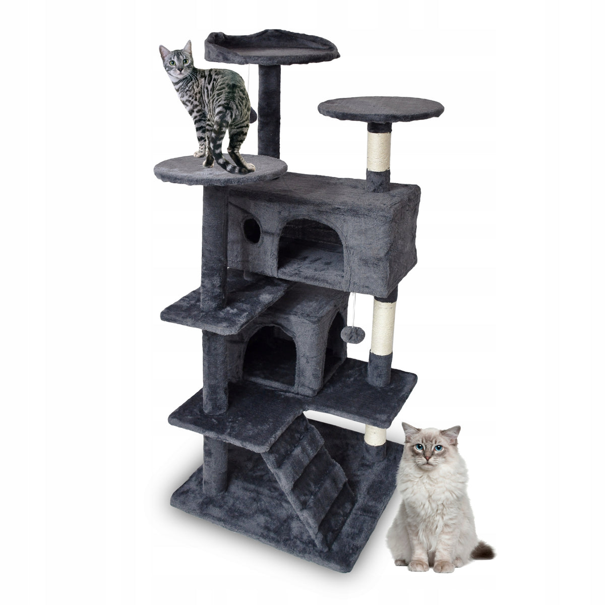 CAT SCRATCHER TREE TOWER BED COTTAGE 7 LEVELS LARGE STABLE