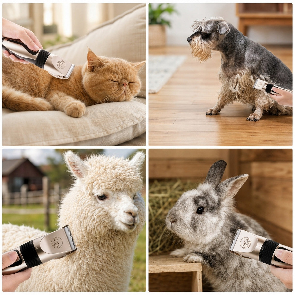 CAT SHAVING DOG CLIPPER FOR DOGS PROFESSIONAL QUIET SET Manufacturer code 0506530-1