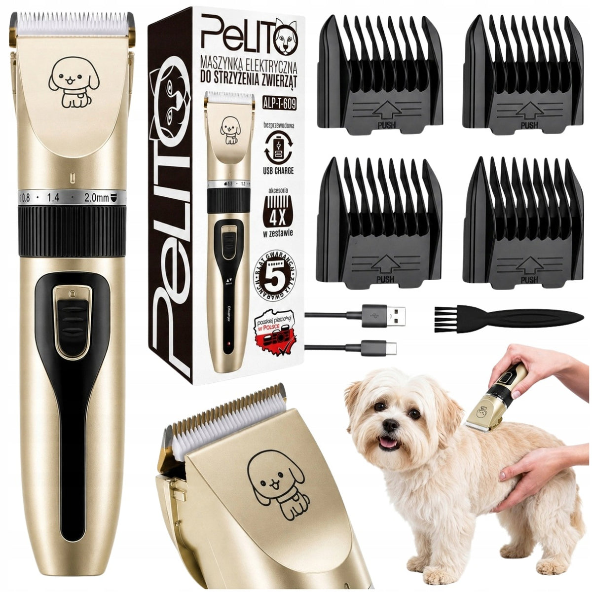 CAT SHAVING DOG CLIPPER FOR DOGS PROFESSIONAL QUIET SET