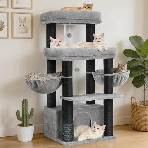 CAT TREE MAINE COON SISAL 8 CM TWO PLATFORM BASKETS Brand no brand