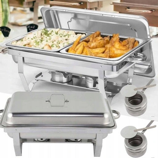 CATERING HEATER 2x FOR SERVING DISHES 9L Packaging status original