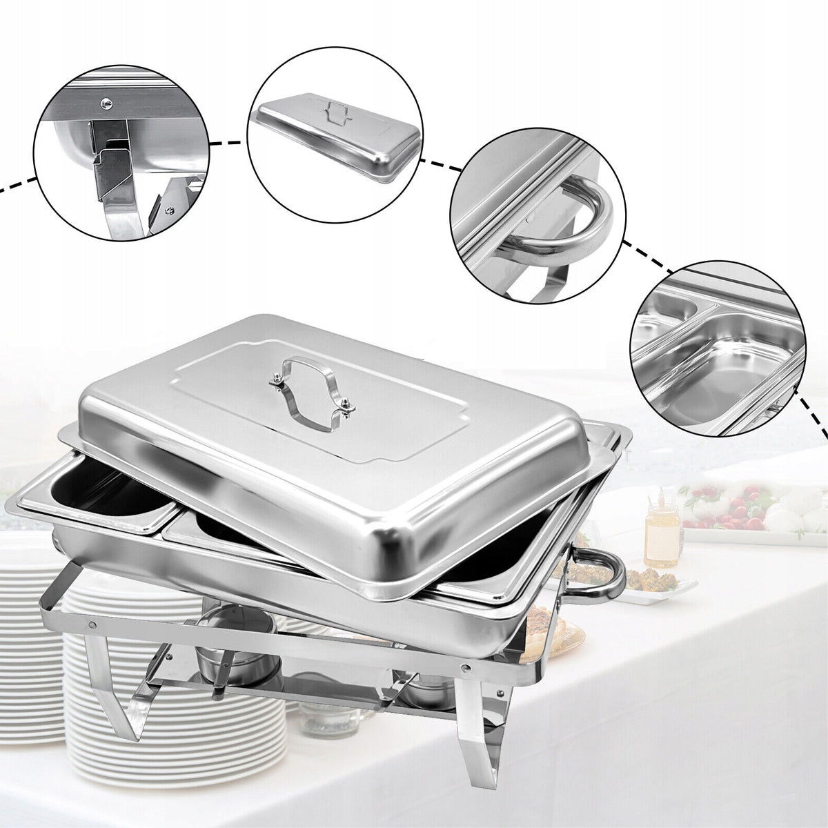 CATERING HEATER SET GN 1/3 9 L Packaging status original