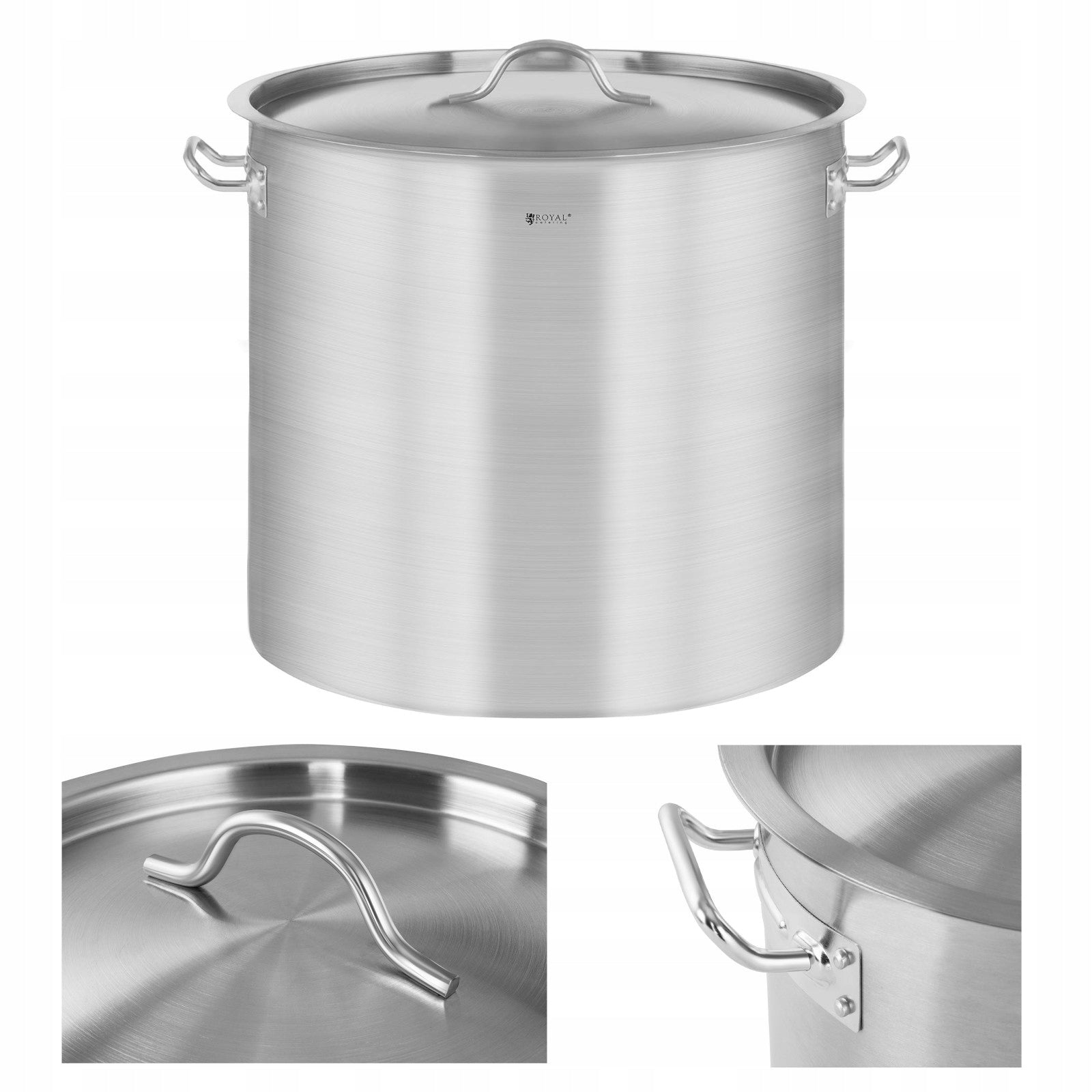 CATERING POT Royal Catering 21 L 30 cm Stainless Steel Induction Capacity 21 l