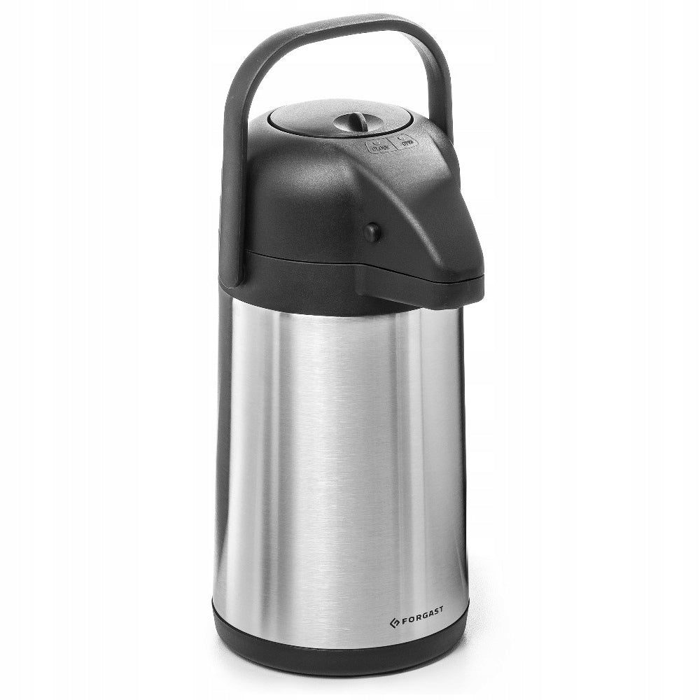 CATERING STEEL THERMOS WITH CONFERENCE PUMP 1,9L FORGAST FG05819