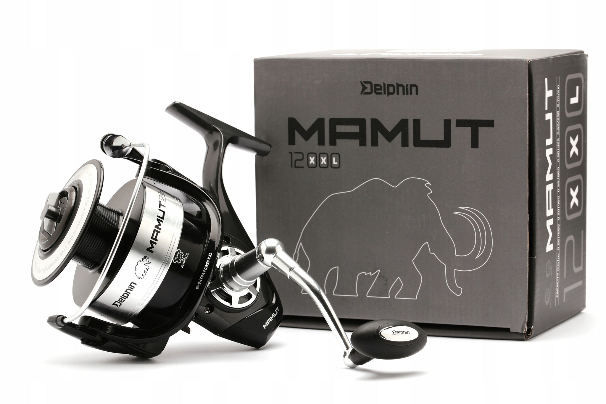 CATFISH REEL DELPHIN MAMMOTH 12000 XXL