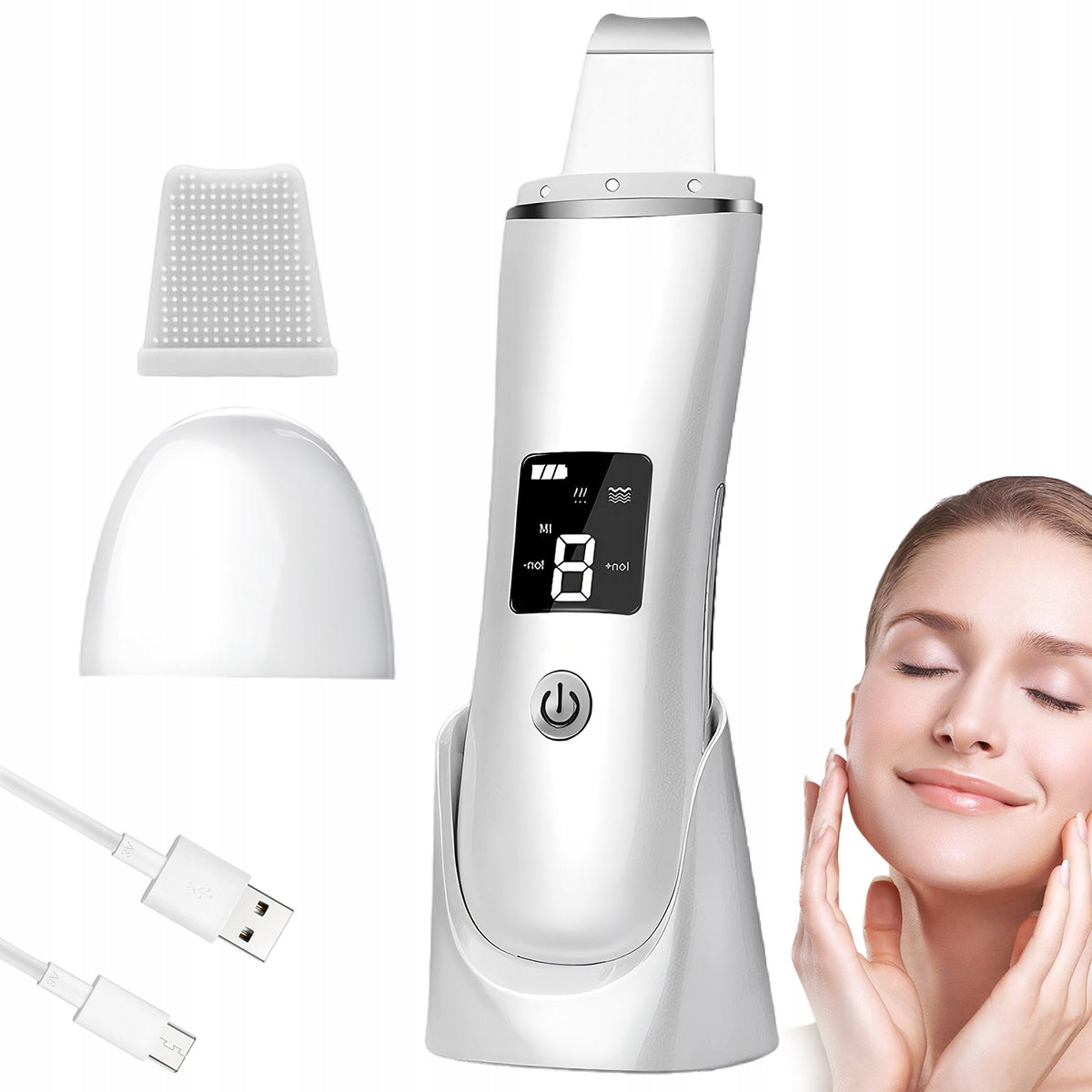 CAVITATION PEELING 4IN1 WIRELESS FACE IONOPHERESIS SMOOTH SKIN