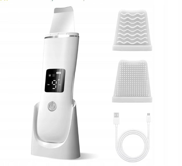 CAVITATION PEELING DEVICE FACE SCRUB OVERLAY SET 5IN1 Manufacturer code PEELING KAWITACYJNY DO TWARZY ULTRAŹWIĘK