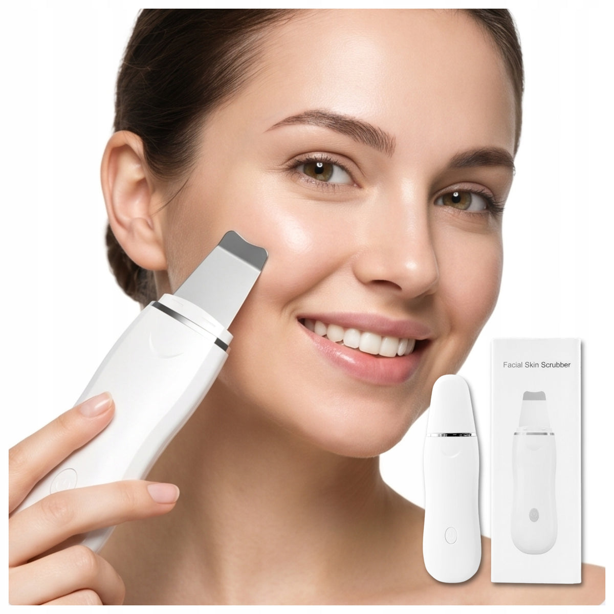 CAVITATION PEELING FOR FACE IONTOPHORESIS CLEANSING WATERPROOF SONIC