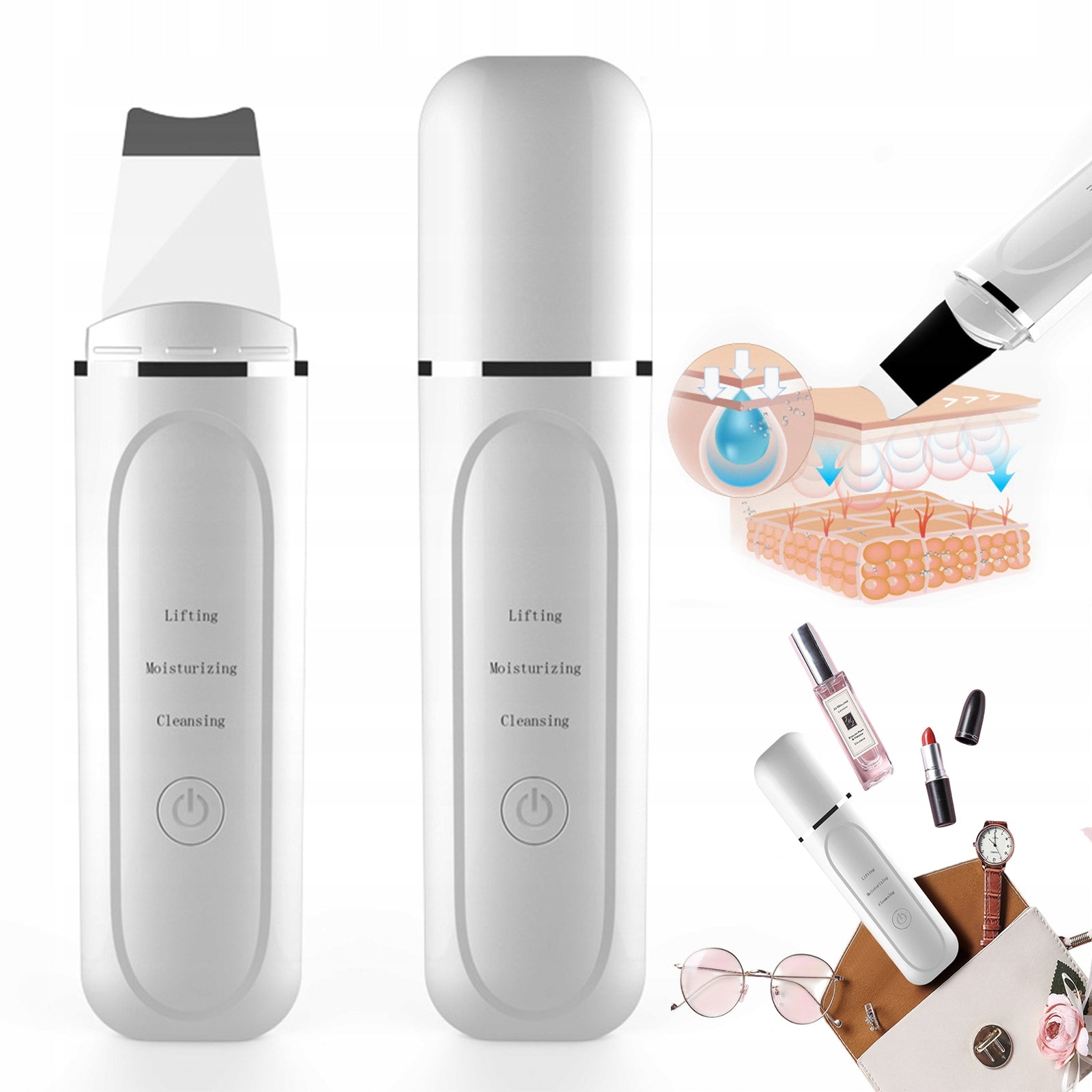 CAVITATION PEELING WIRELESS LIFTING MOISTURIZING FACIAL CLEANSING
