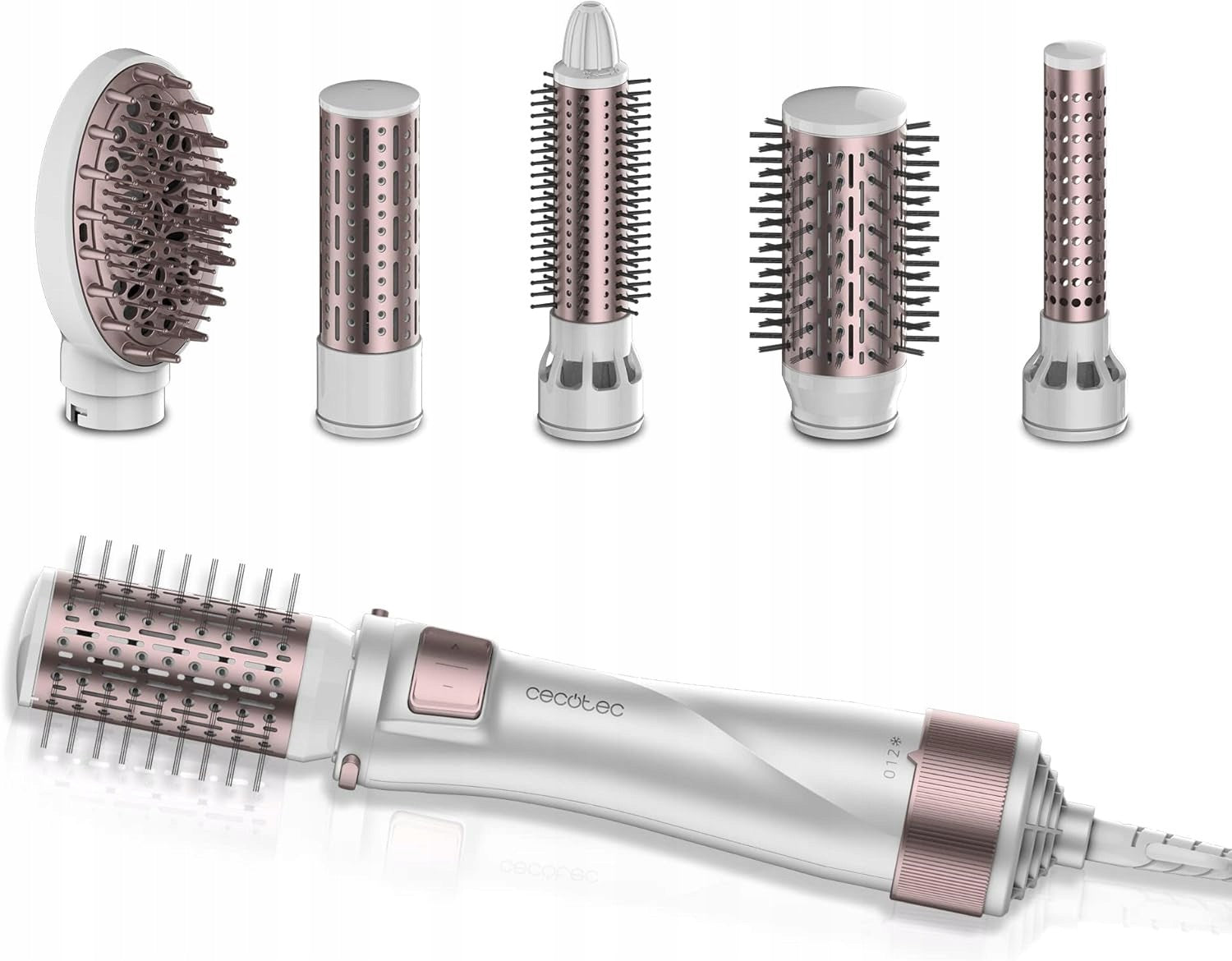CECOTEC Ceramiccare Hair Dryer Curler Rotating Hair Brush 5in1