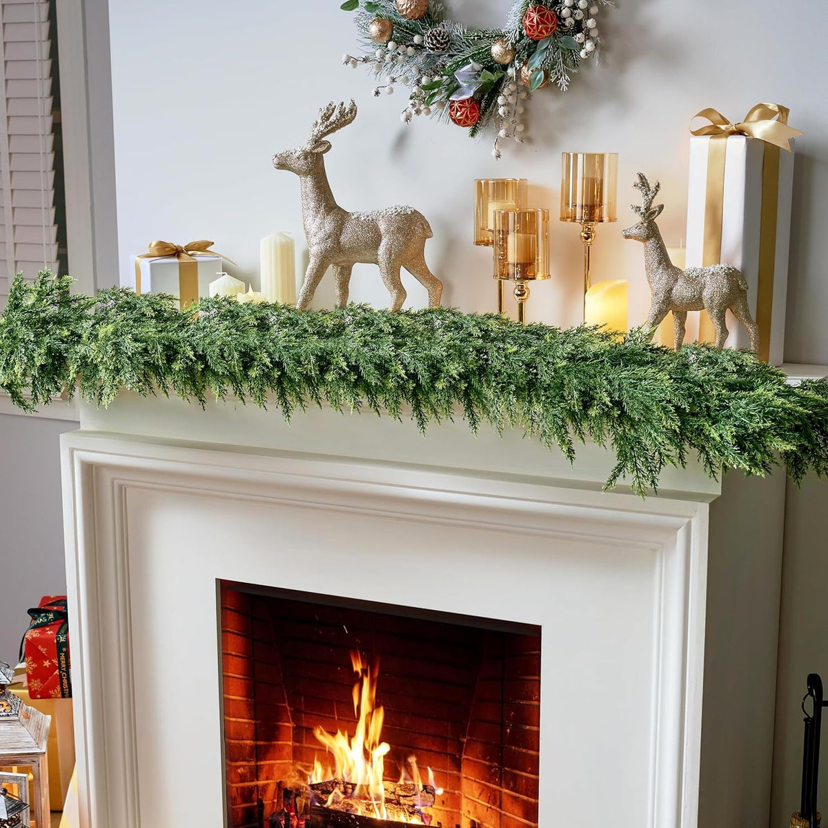 CEDAR CHRISTMAS GARLAND - REALISTIC, THICK AND VERY DENSE! Manufacturer code 0034571151342