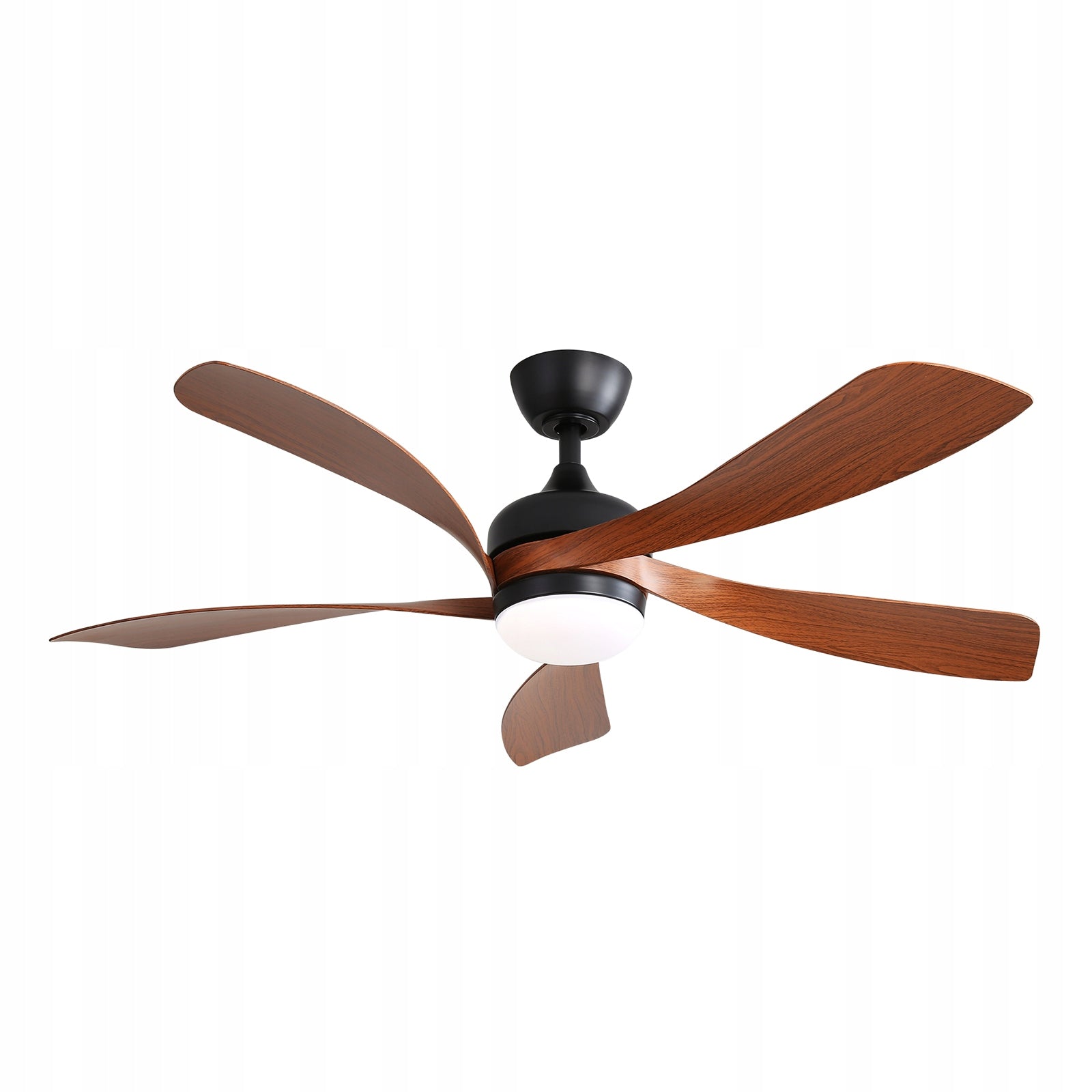CEILING FAN CHANDELIER LAMP 106CM WOOD STYLE 6 MODES