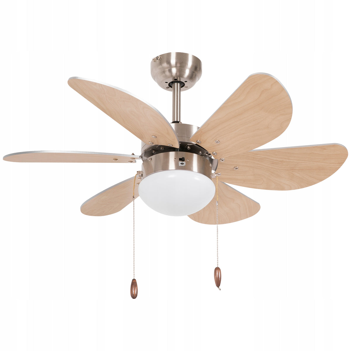 CEILING FAN HOMCOM brown Manufacturer code HOMCOM
