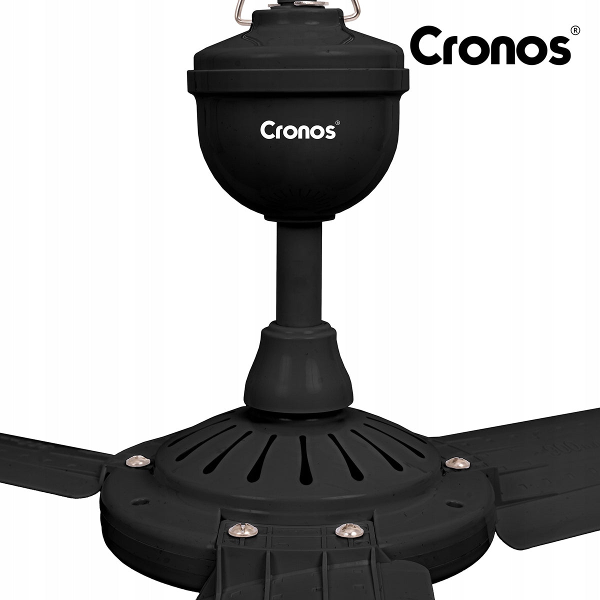 CEILING FAN WITH WINDMILL QUIET BLACK WINDMILL 90cm + PILOT TIMER Certificates of conformity CE