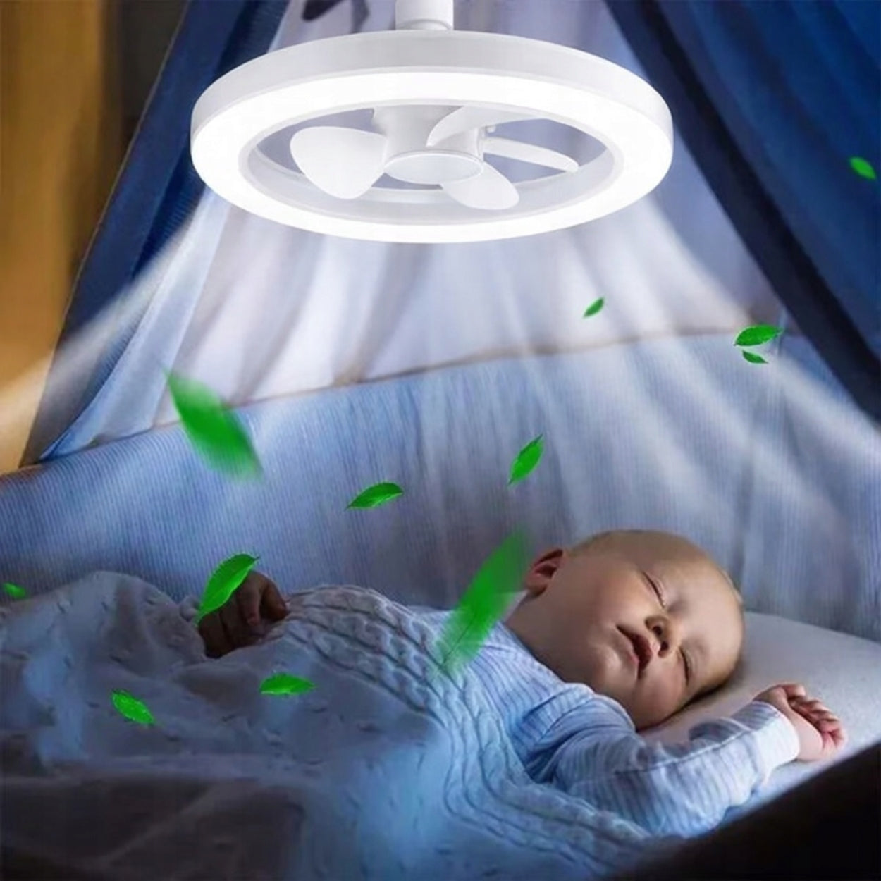 CEILING FAN with LED Lighting PLAFON Rotary 360 + Remote Control Manufacturer code 3831127527173