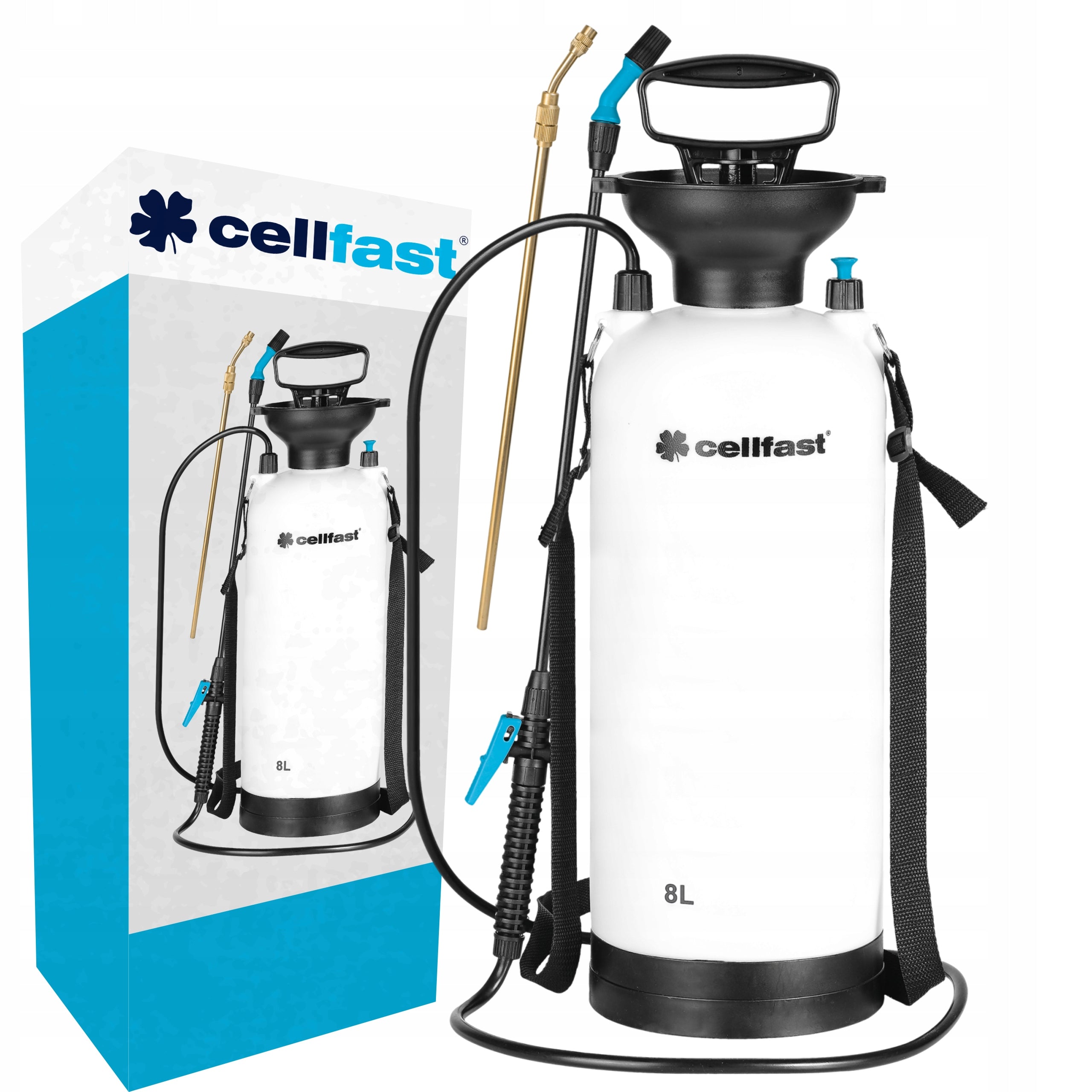 CELLFAST SPRAYER CELLFAST 8L WITH ADJUSTABLE PRESSURE LANCE PRO 42-218