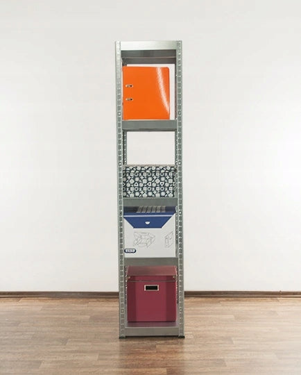 CELOKOVOVÝ REGÁL 180X60X40 5 POLÍC POZINKOVANÝ Product depth 40 cm