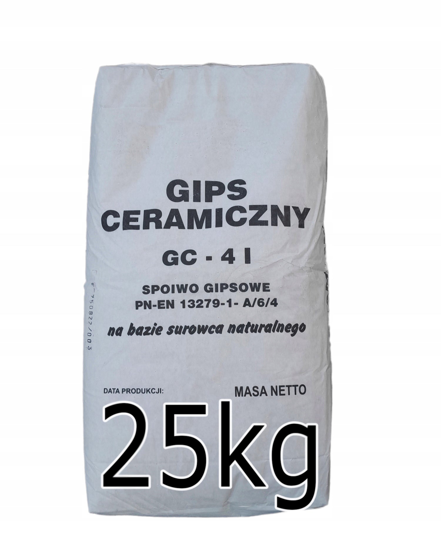 CERAMIC GYPSUM FOR CASTINGS WHITE MODELING 25 kg