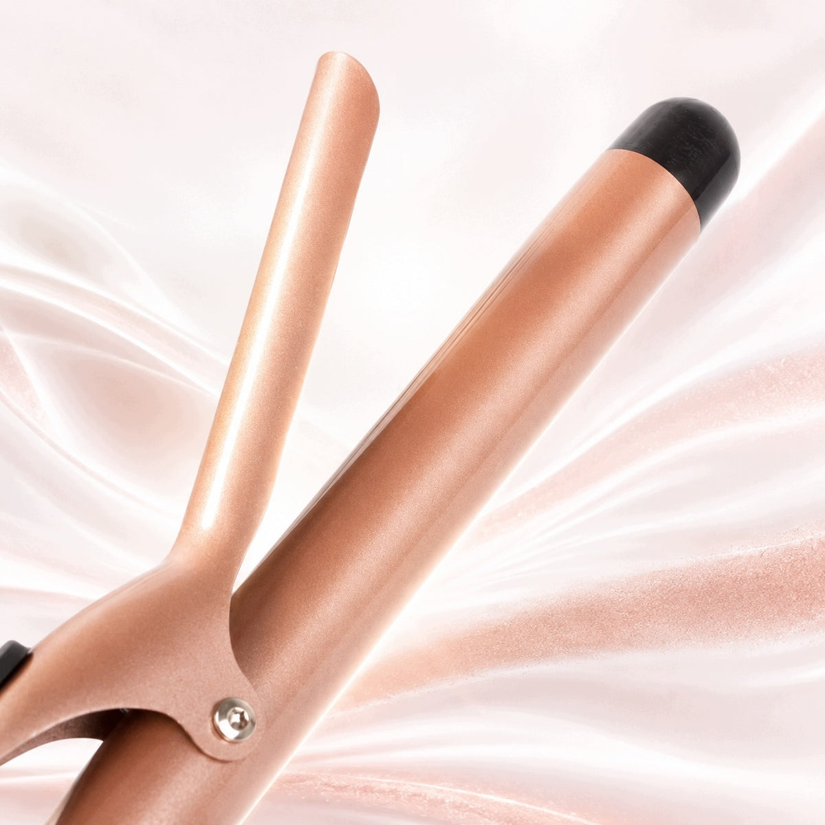 CERAMIC HAIR CURLER 45W ADJUSTABLE 180 210°C IONIZATION WITH CLAMP Manufacturer code Falownica do loków szybkie nagrzewanie