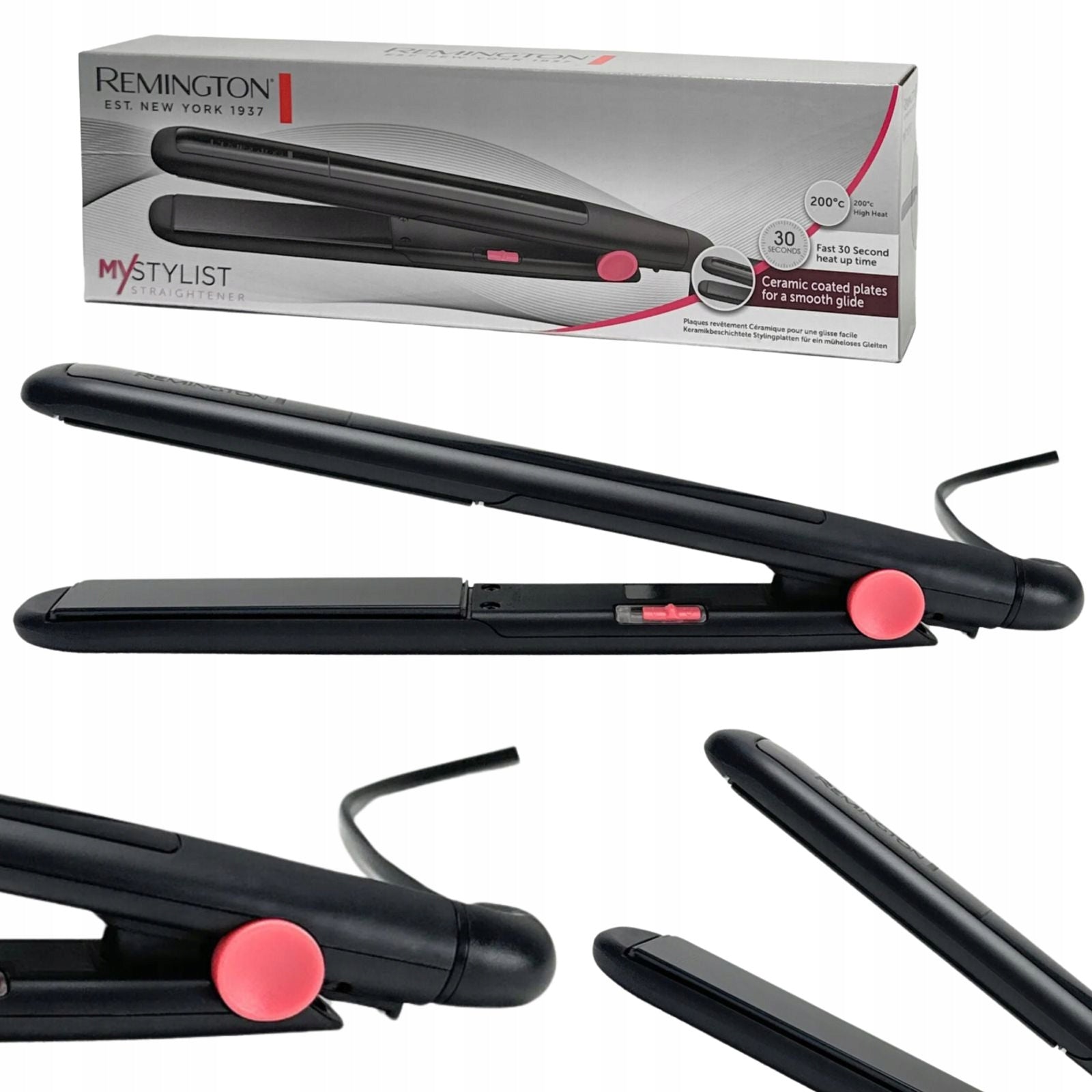 CERAMIC HAIR STRAIGHTENER Remington My Stylist S2A200