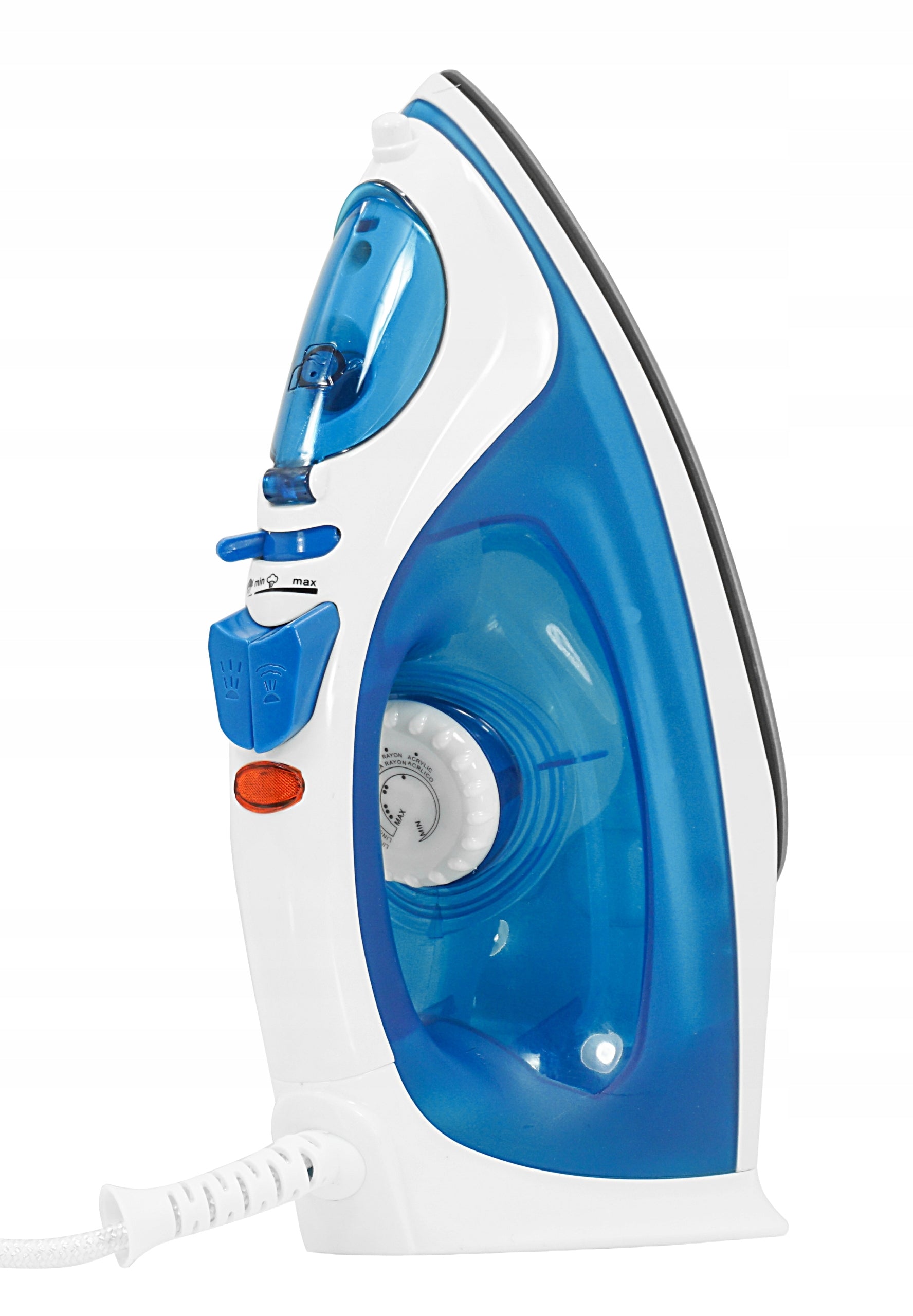 CERAMIC IRON ADJUSTABLE STEAM IMPACT IRONING CLOTHES STRONG 2200W Brand Baug
