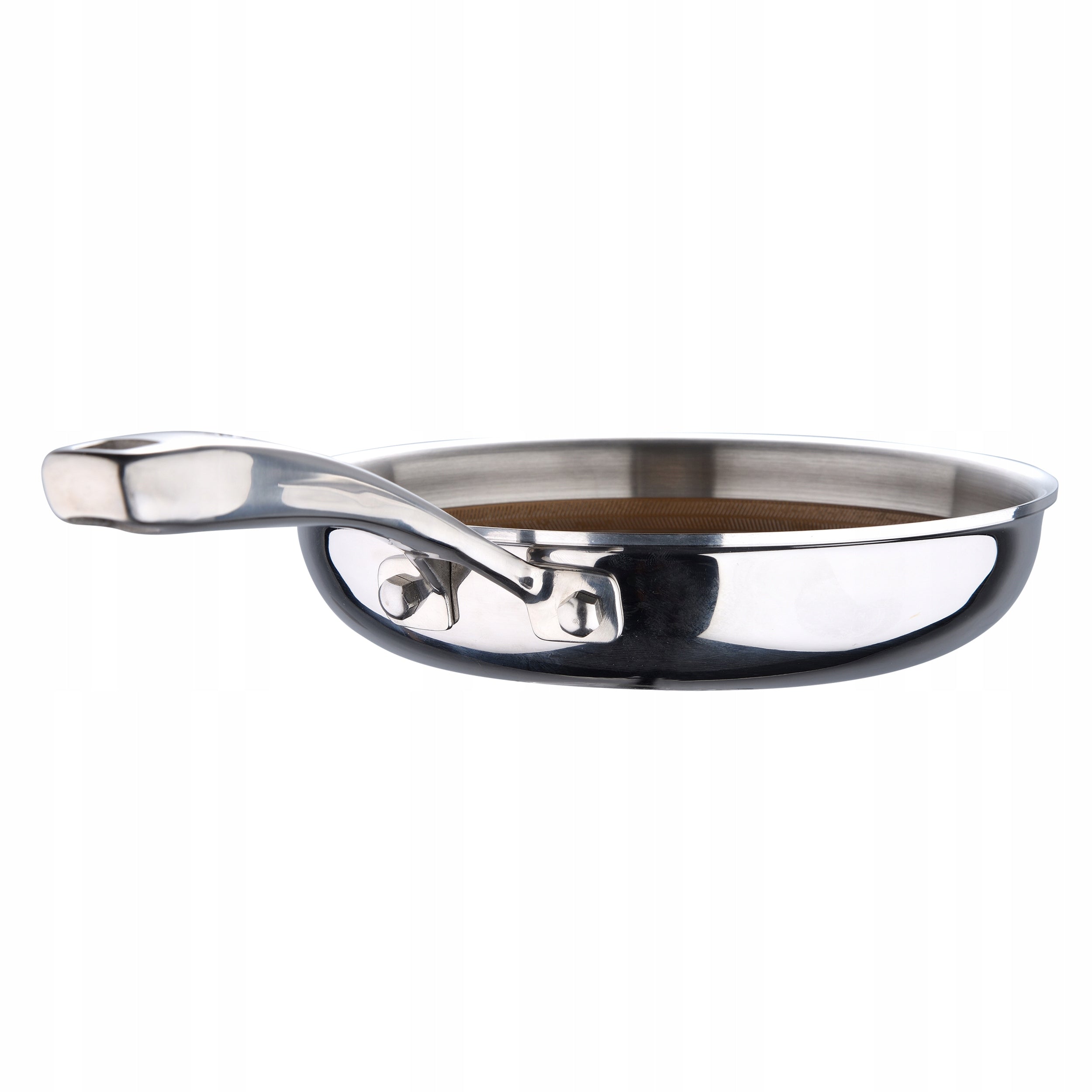 CERAMIC PAN 20 cm Giro induction gas traditional silver Bergner Line Giro