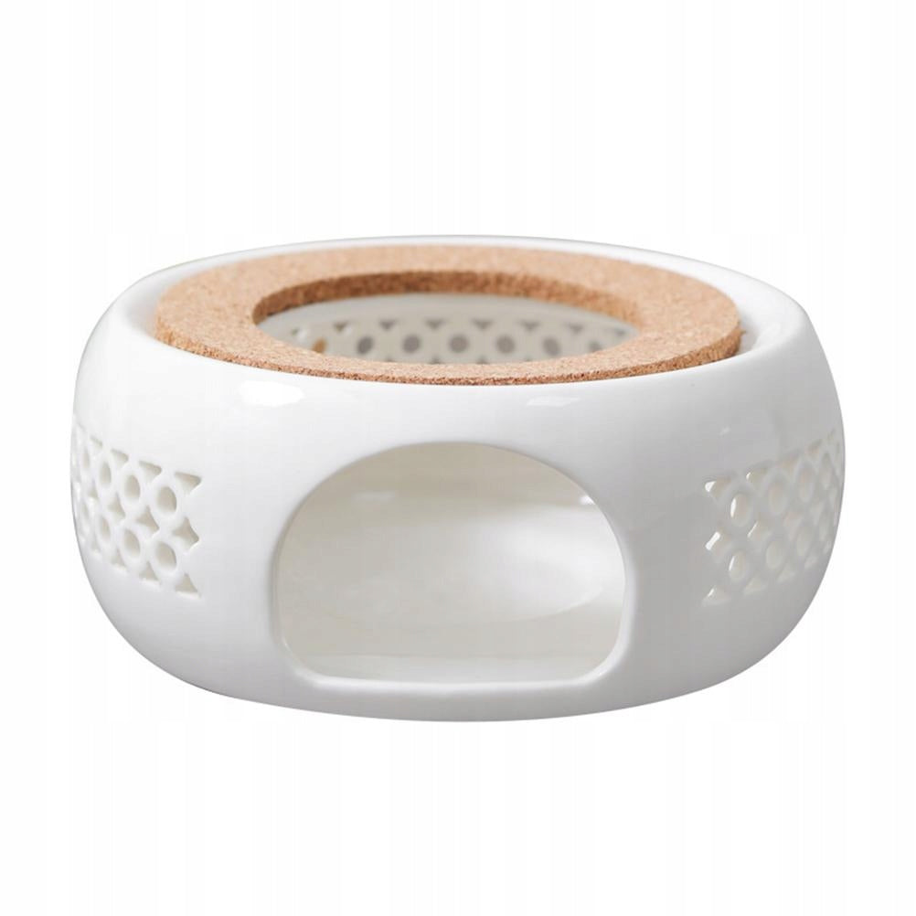 CERAMIC POT WARMER INFUSER KETTLE FOR TEALIGHT CANDLE