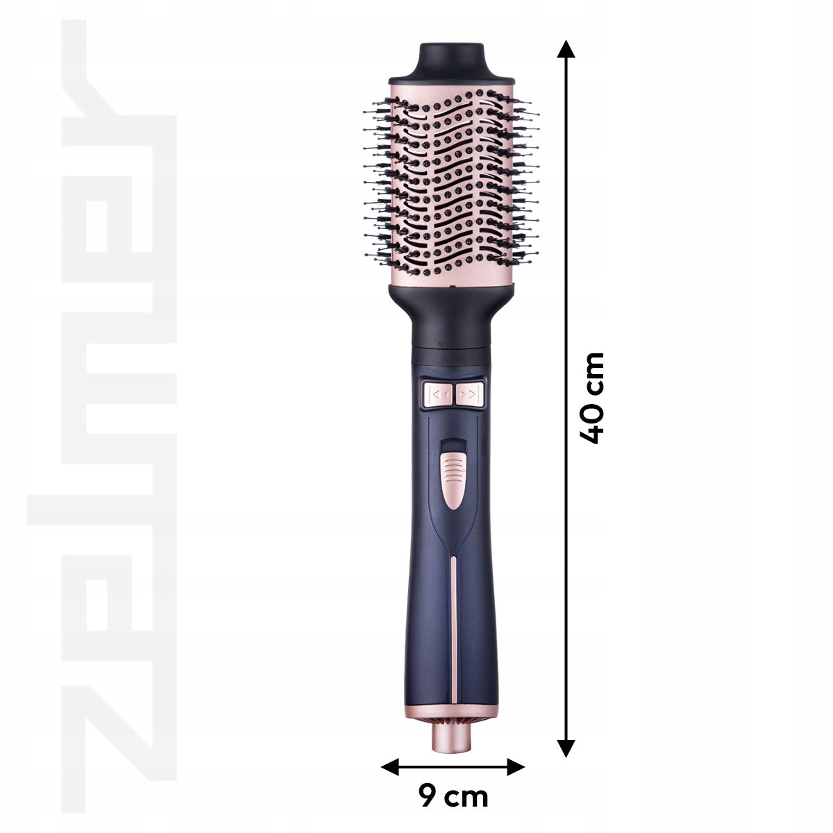 CERAMIC ROTARY CURLING IRON-DRYER ZELMER 4 TIPS IONIZATION 1200W Packaging status original