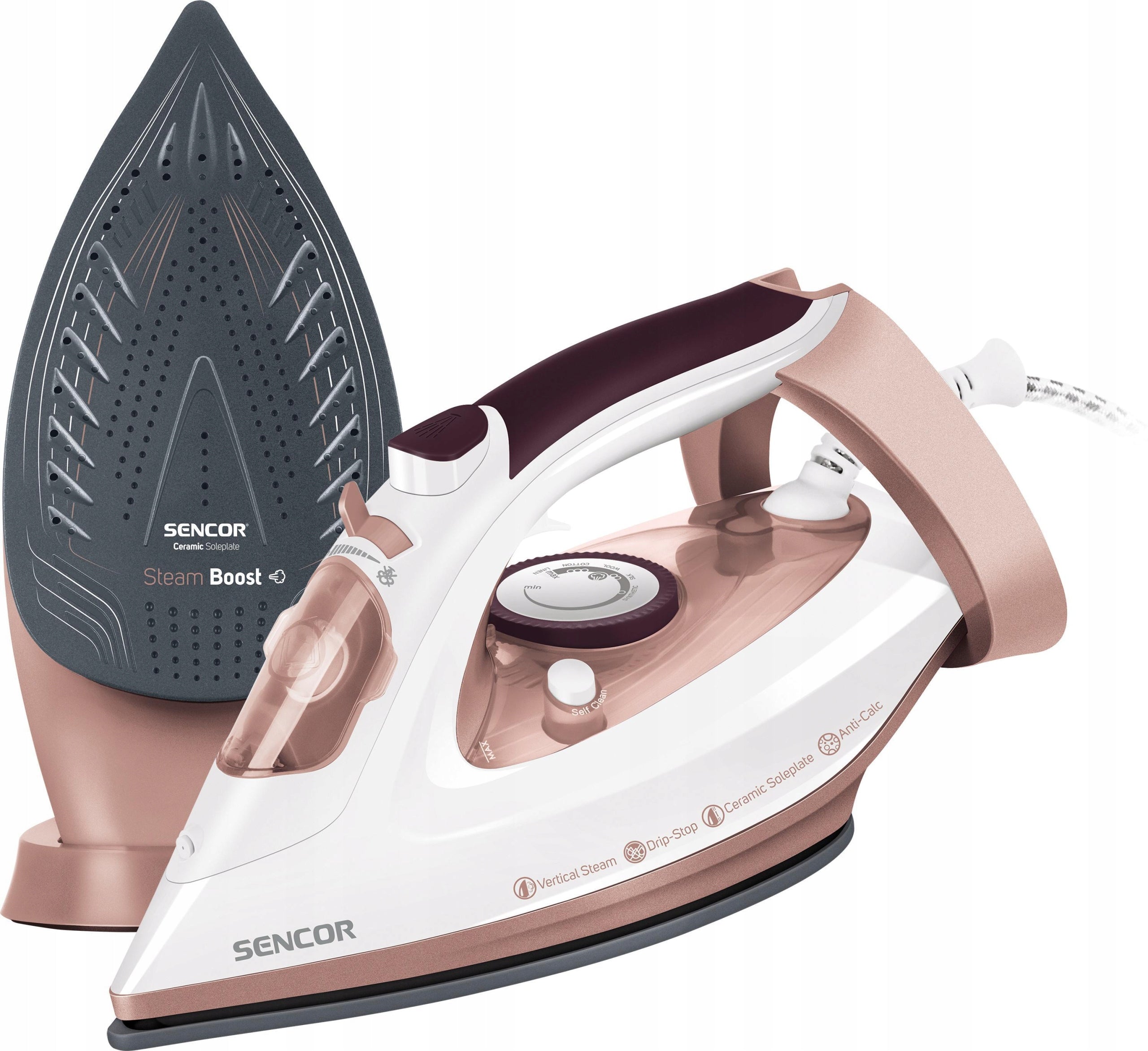 CERAMIC STEAM IRON SENCOR SSI 3520RS Brand Sencor