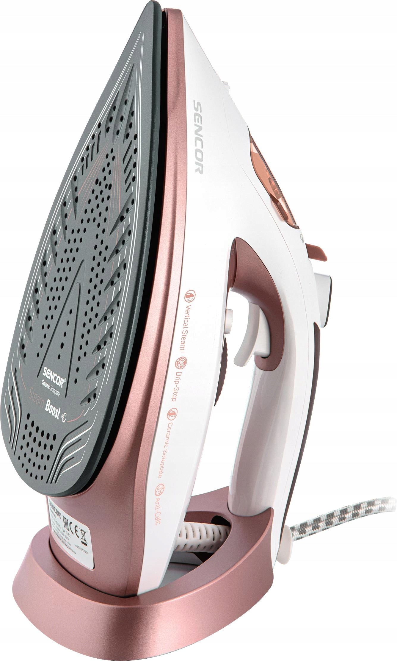 CERAMIC STEAM IRON SENCOR SSI 3520RS Dominant color white