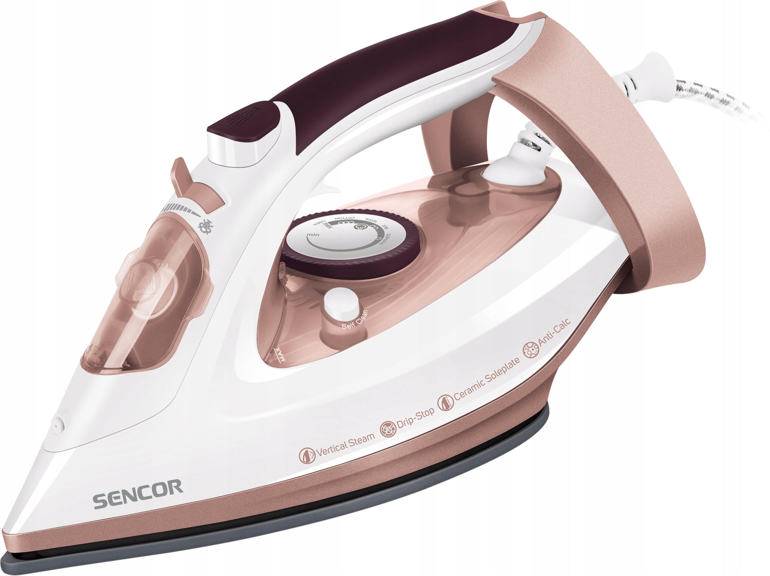 CERAMIC STEAM IRON SENCOR SSI 3520RS