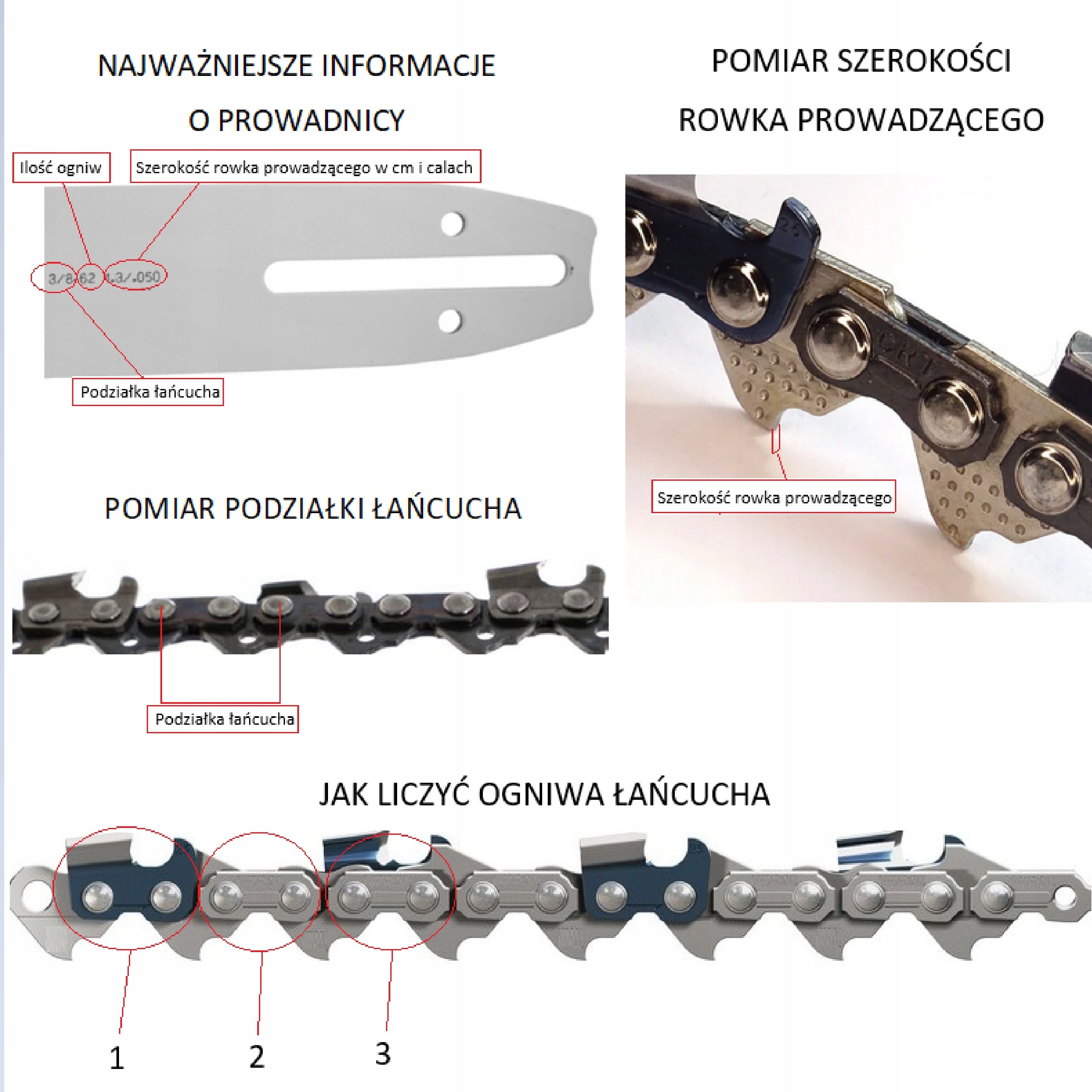 CHAIN GUIDE FOR SAW HUSQVARNA 14" 35CM REPLACEMENT 144MLEA041 Packaging status original