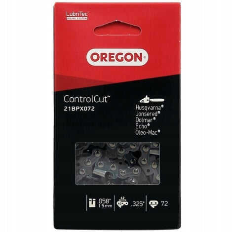 CHAIN OREGON FOR SAW 18" 72 LINKS 325 1,5 PowerCut 21BPX072E Packaging status original
