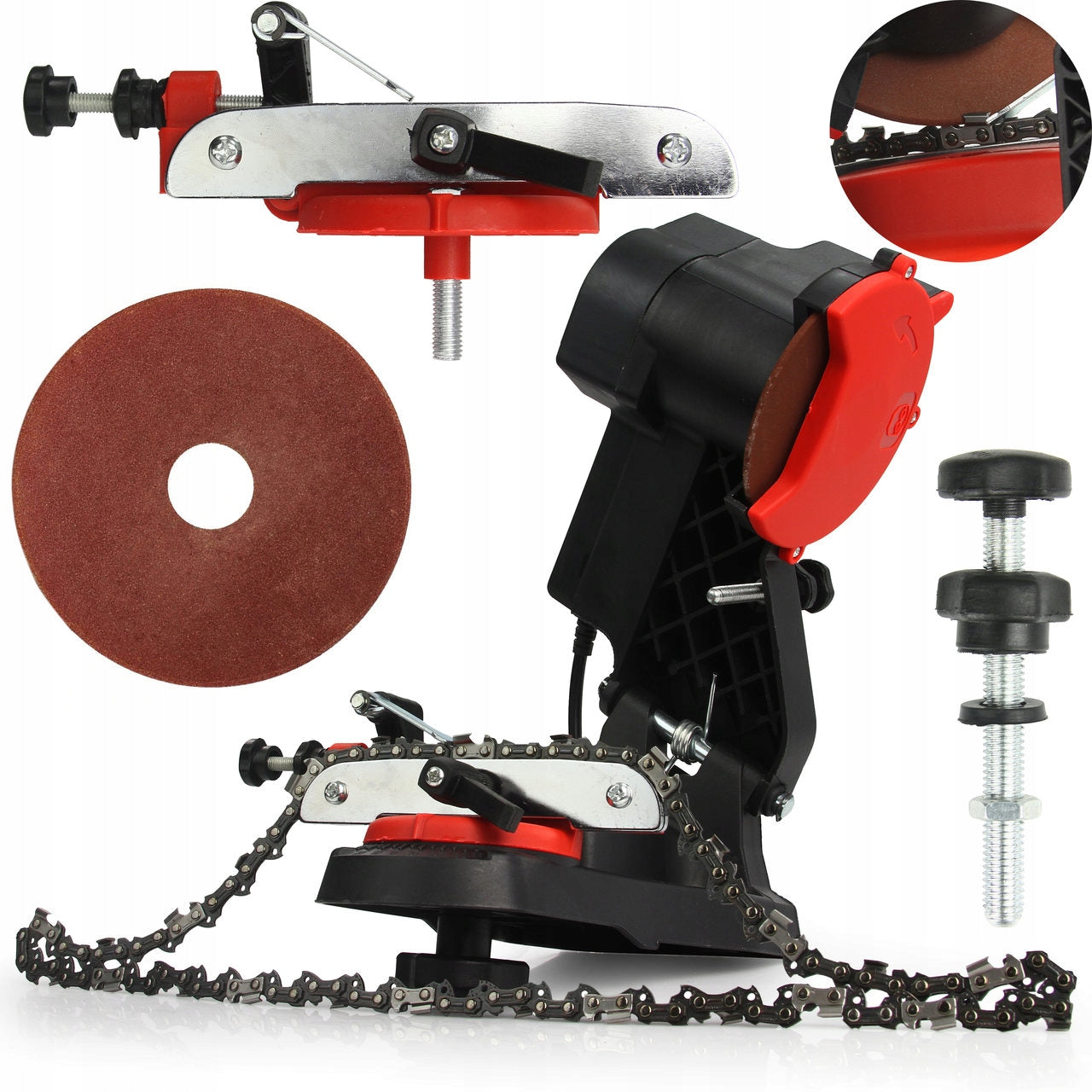 CHAIN SHARPENER SAW CHAINSAW ELECTRIC SHARPENER + SHIELD Manufacturer code 207937850