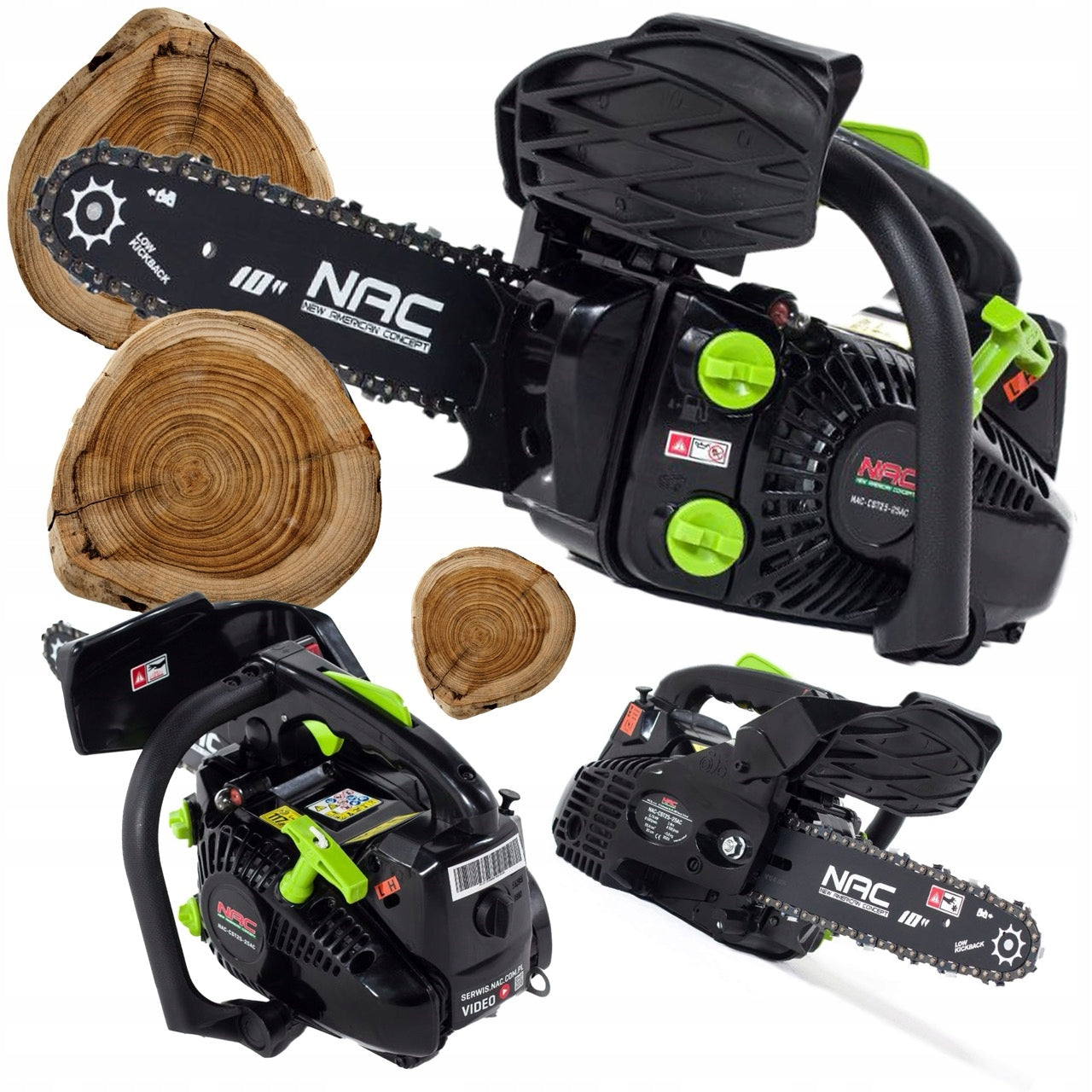 CHAINSAW BRANCH NAC 25,4CC 25CM LIGHT STRONG