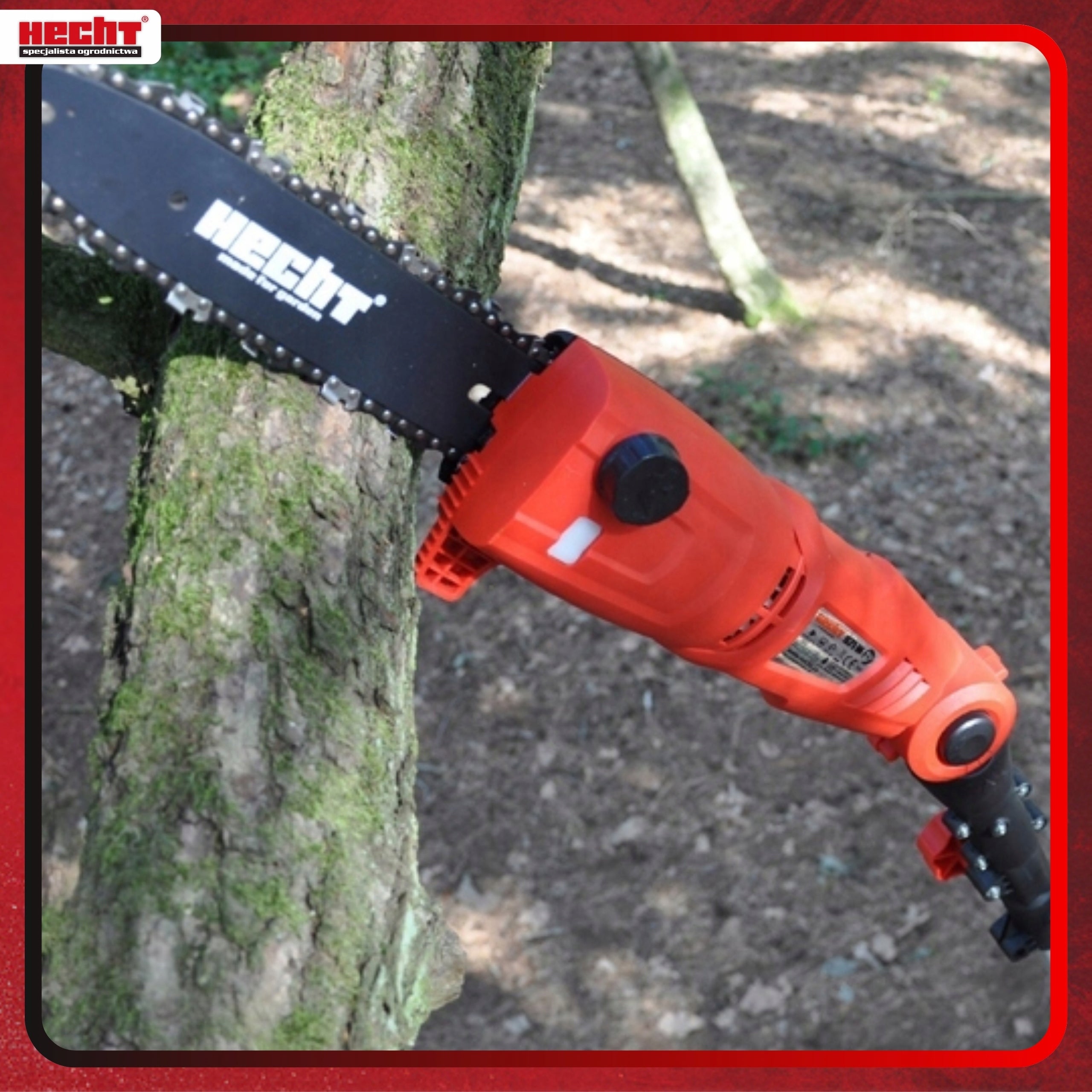 CHAINSAW ELECTRIC BOOM SAW HECHT 971W/9750 LENGTH 2-2,8M Brand Hecht