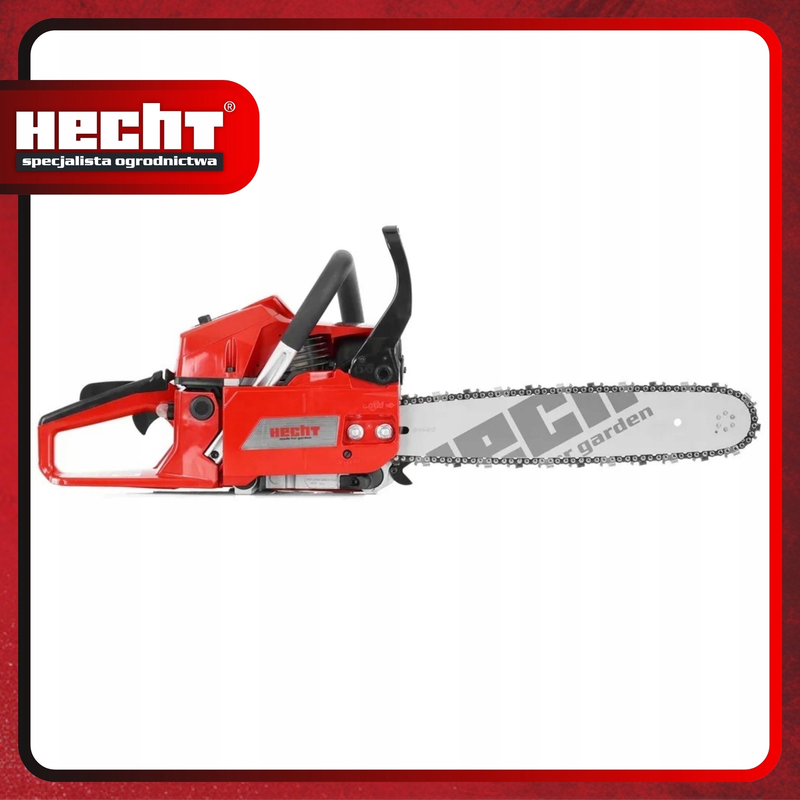 CHAINSAW HECHT 513 POWER 2,1 kW LOW WEIGHT 5,5 kg Packaging status original