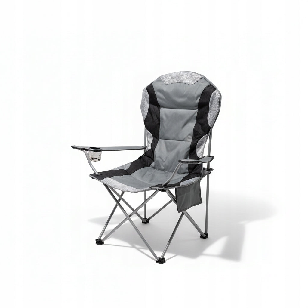 CHAIR XXL FOLDING TOURIST THICK WITH CAMPING FILLING +COVER Manufacturer code KR16
